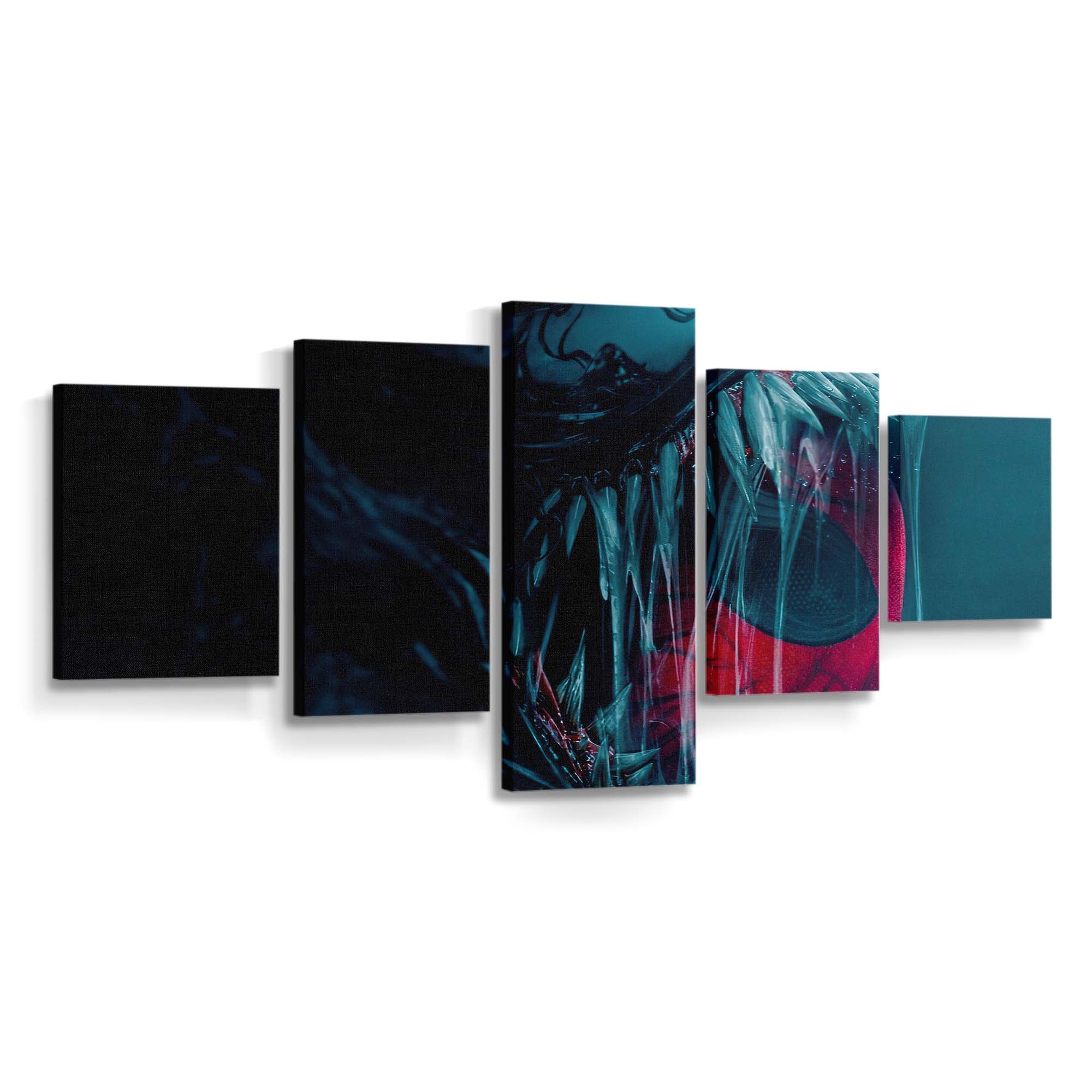 Venom X Spider Man 2 Leinwandbild - Wanddeko Spider-Man Leinwandbild