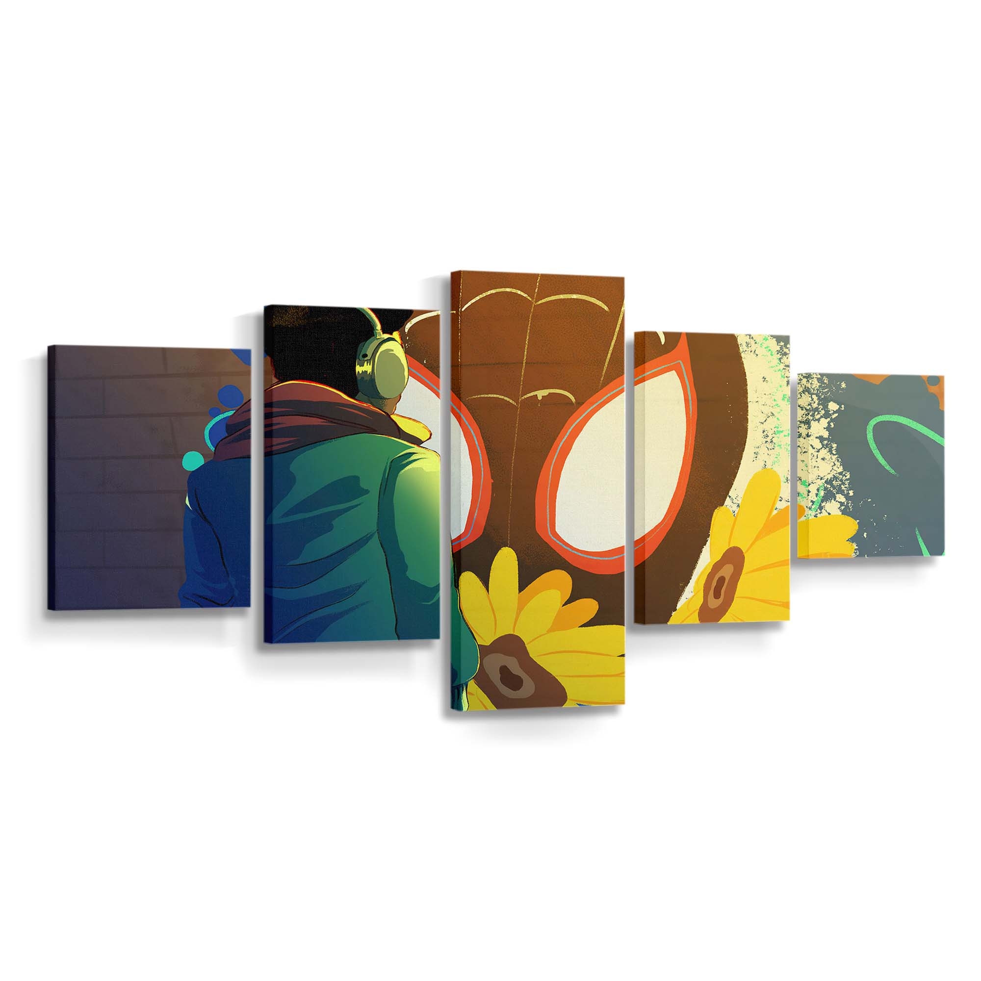 Du bist die Sonnenblume Leinwandbild - Wanddeko Spider-Man Leinwandbild