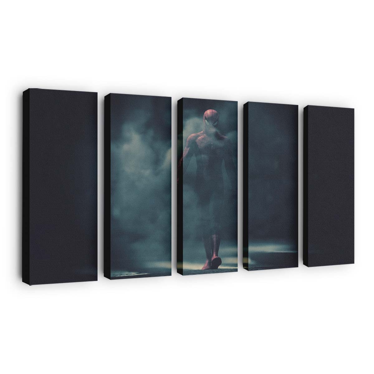 2018 Spider Man Pro Screenshot Leinwandbild - Wanddeko