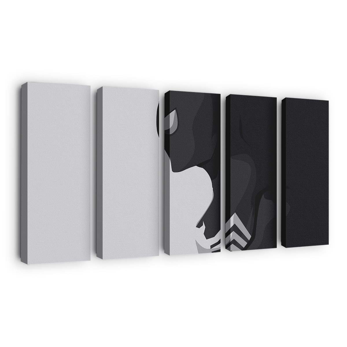 2020 Black Spider Man Leinwandbild - Wanddeko