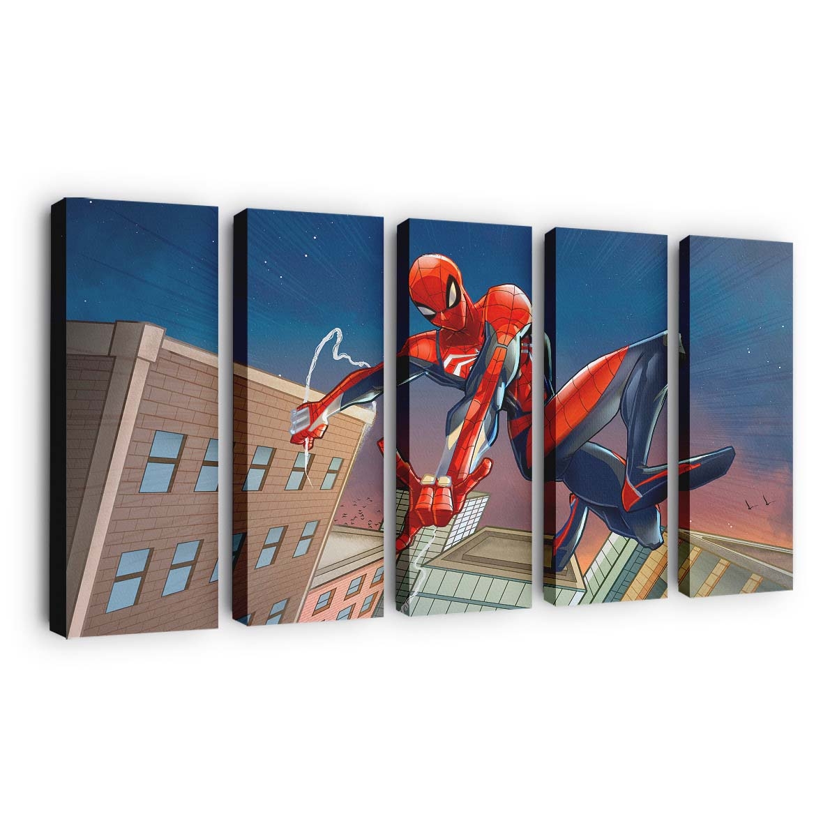 2020 Spider Man Kunstwerk Neu Leinwandbild - Wanddeko