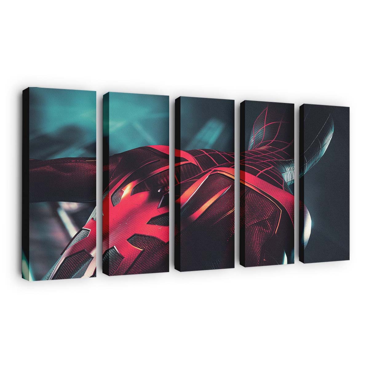 2022 Spider Man Miles Morales Leinwandbild - Wanddeko