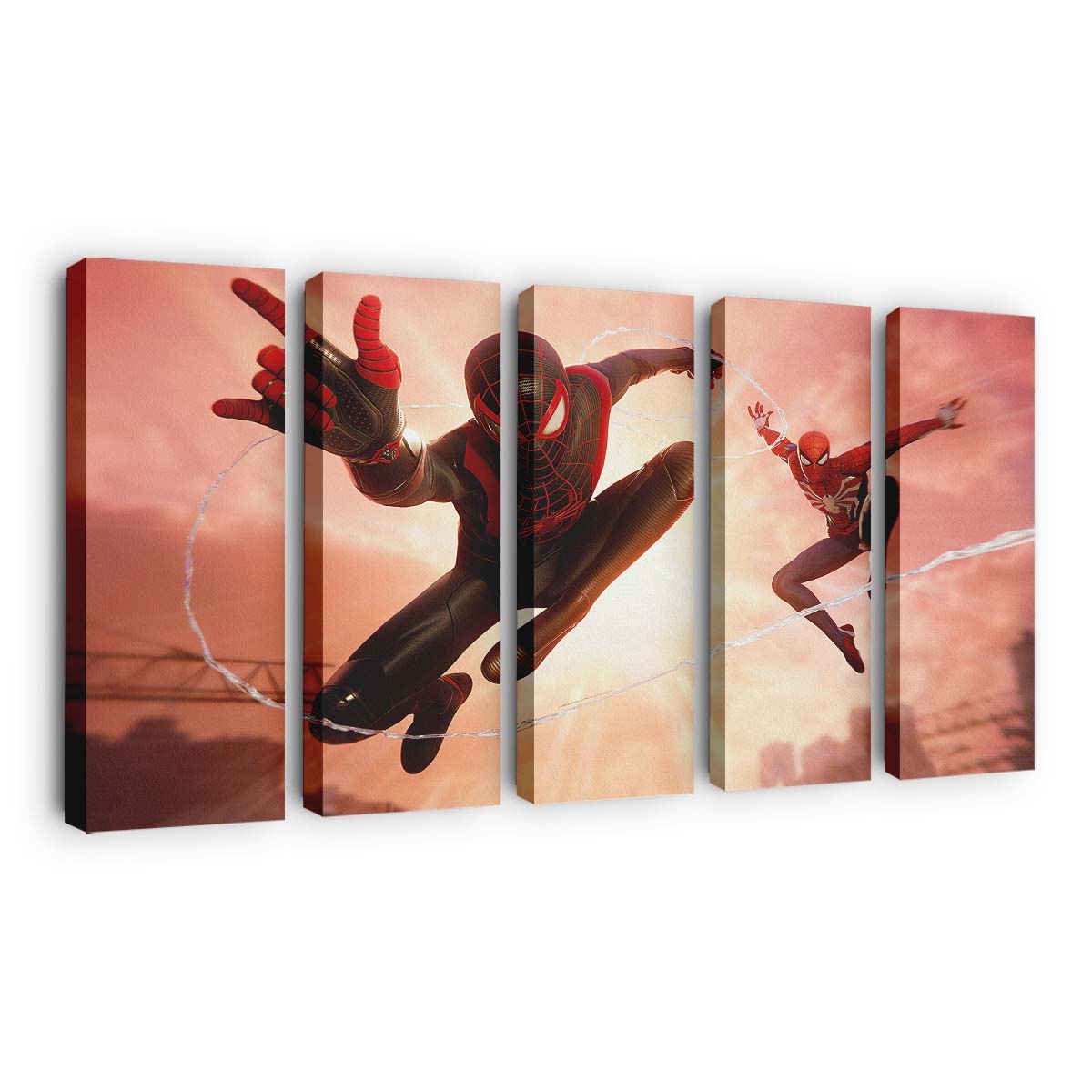 Marvels Spider Man Miles Morales Leinwandbild - Wanddeko