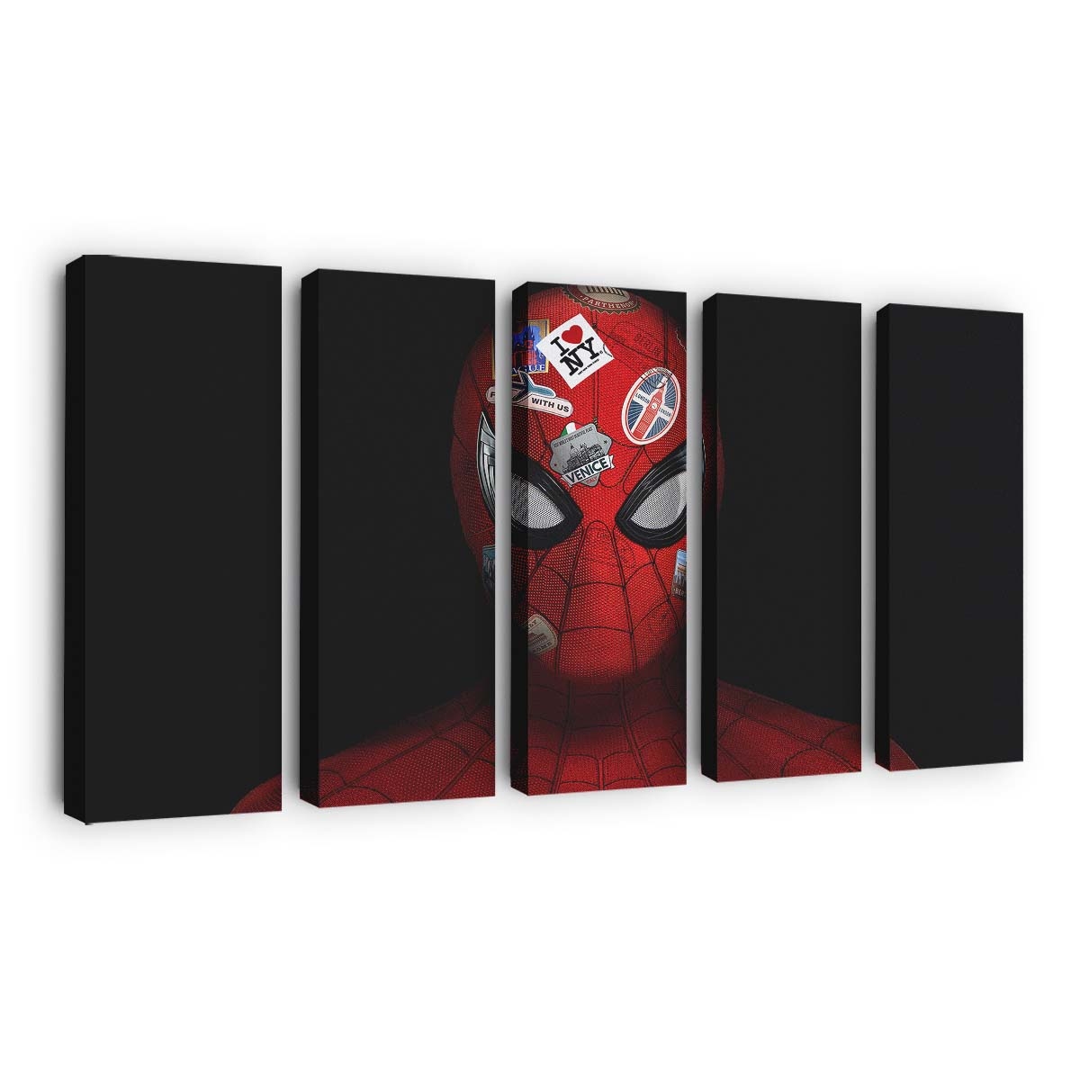 Spider Far From Home Leinwandbild - Wanddeko