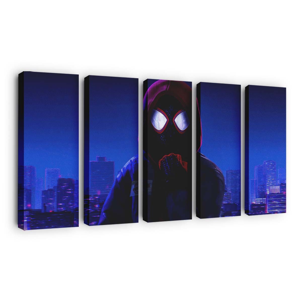 Spider Man 2020 Miles Leinwandbild - Wanddeko