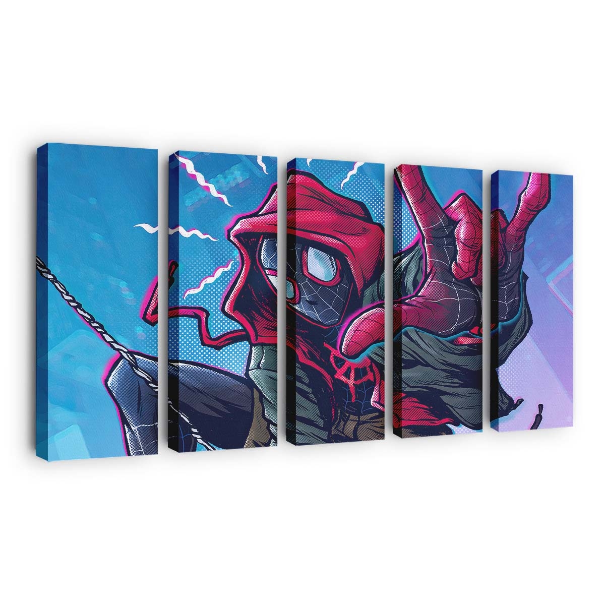 Spider Man Miles 2020 Leinwandbild - Wanddeko