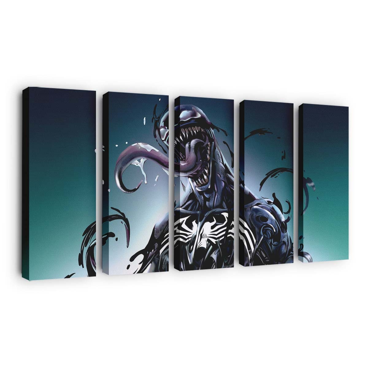 Spider Man Vs Venom Leinwandbild - Wanddeko