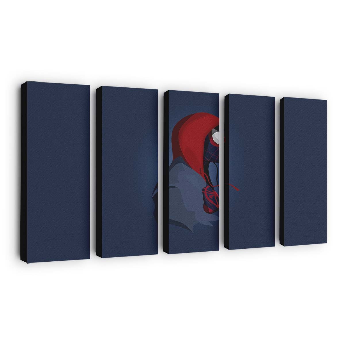 5 Spider Man Minimalism Leinwandbild - Wanddeko