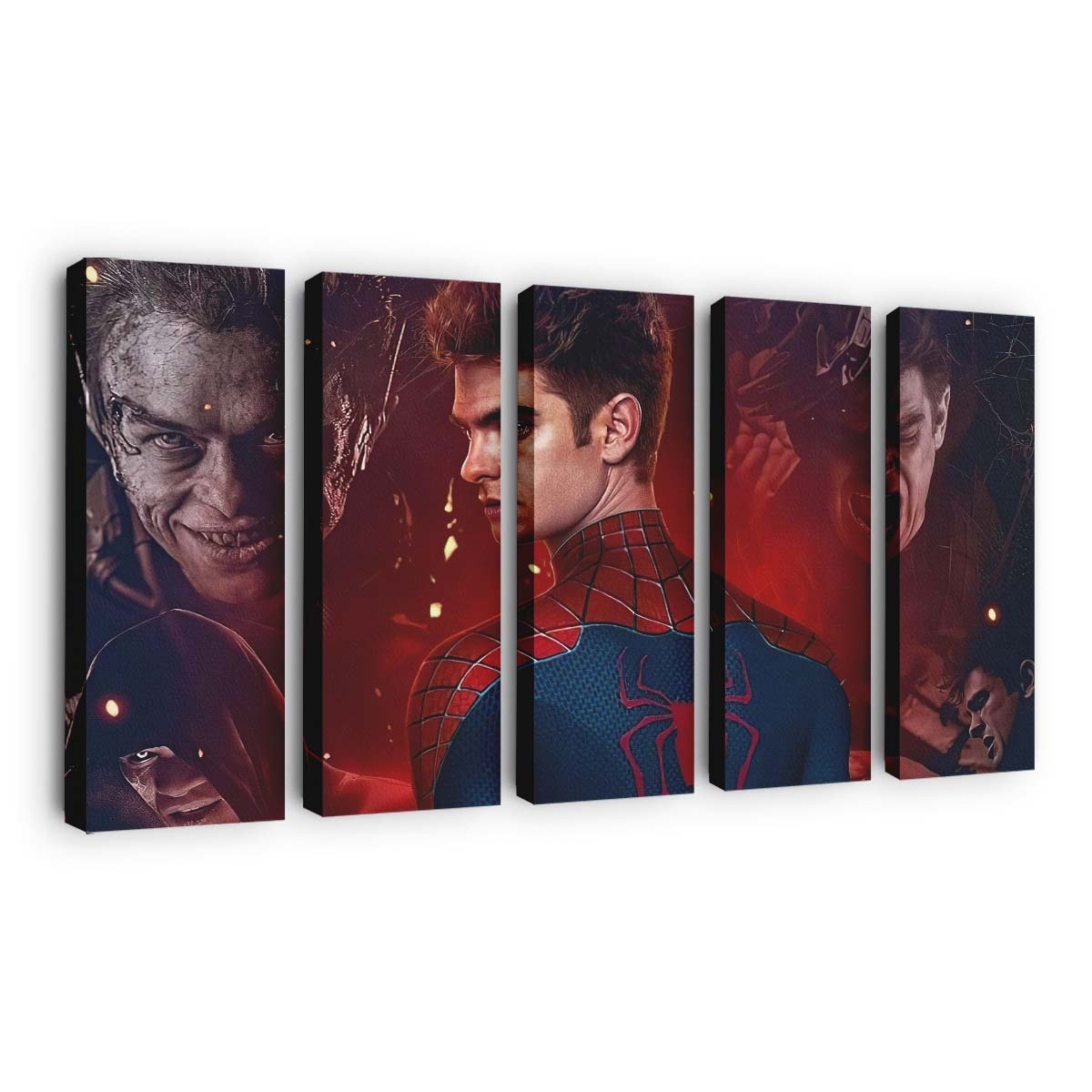 Andrew Garfield als Spider Man Leinwandbild - Wanddeko