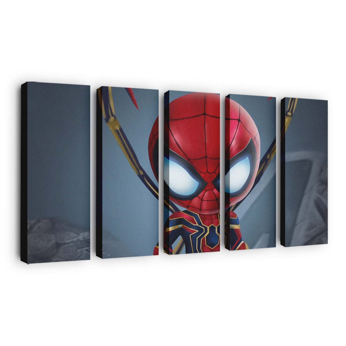 Chibi Iron Spider Man Leinwandbild - Wanddeko