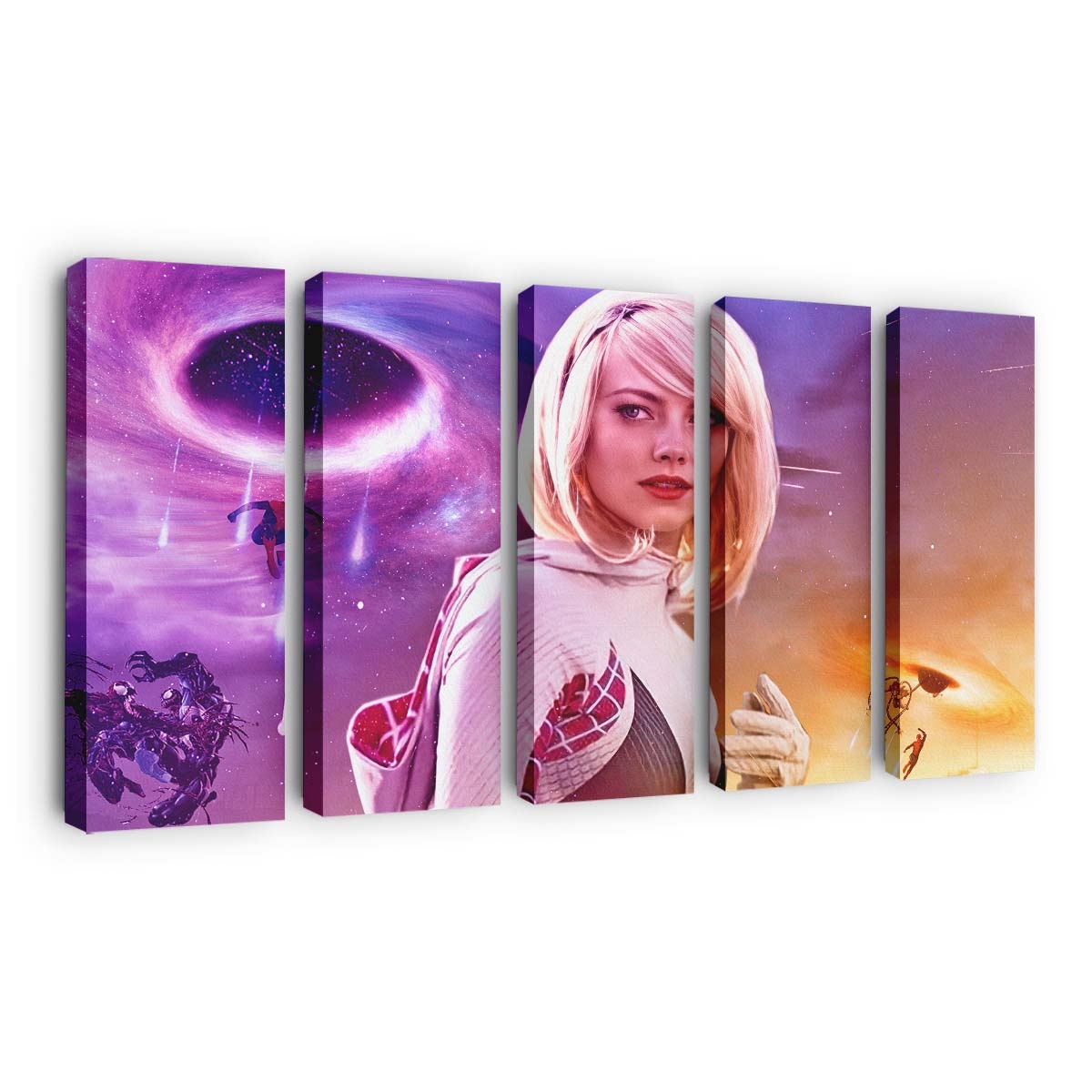 Emma Stone in Spider Man: No Way Home Leinwandbild - Wanddeko