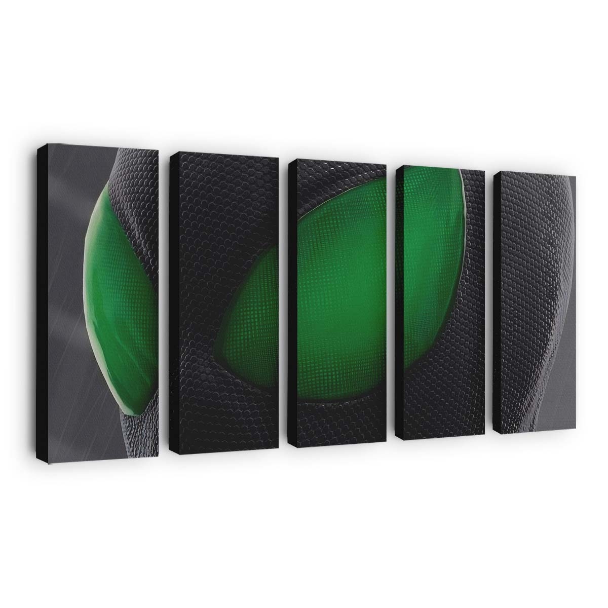 Grüne Augen Spider Man Leinwandbild - Wanddeko