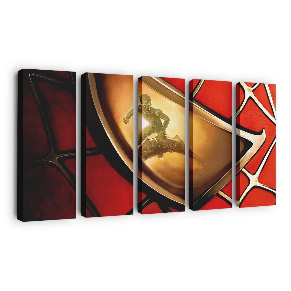 Grüner Goblin Spider Man 2022 Leinwandbild - Wanddeko