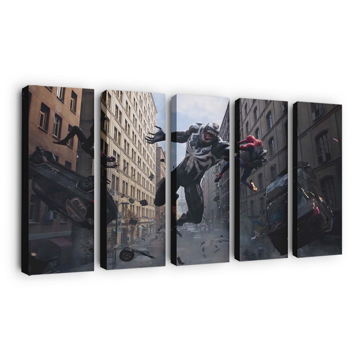 Insomniac Games Marvels Spider Man 2 Leinwandbild - Wanddeko