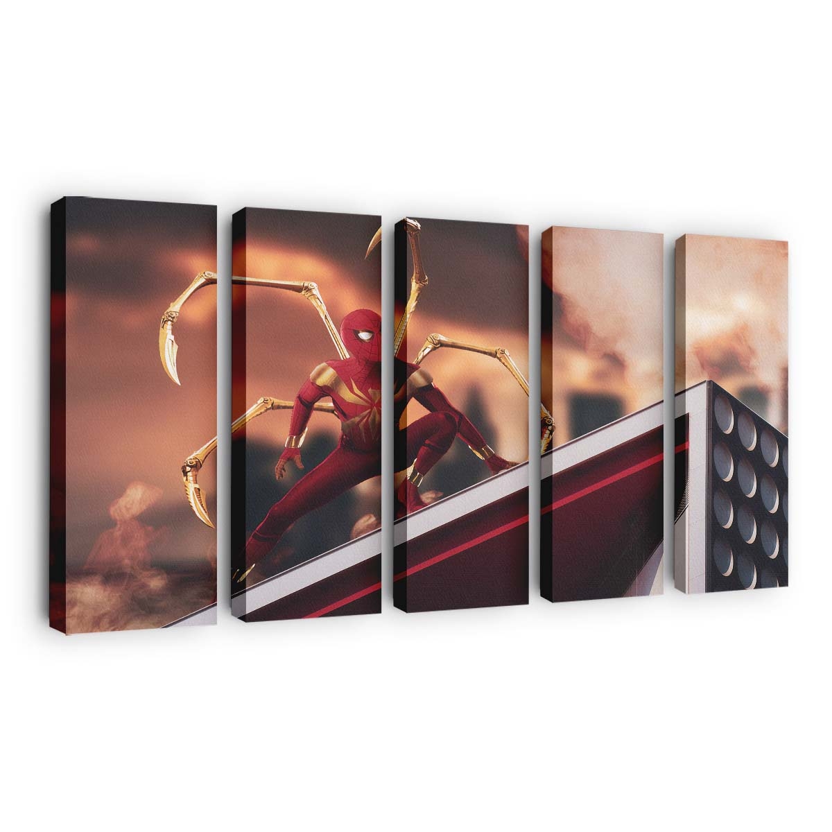 Iron Spider Man Kunst Leinwandbild - Wanddeko