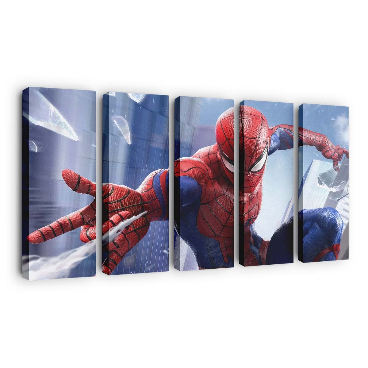 Marvel Duel Spider Man Leinwandbild - Wanddeko