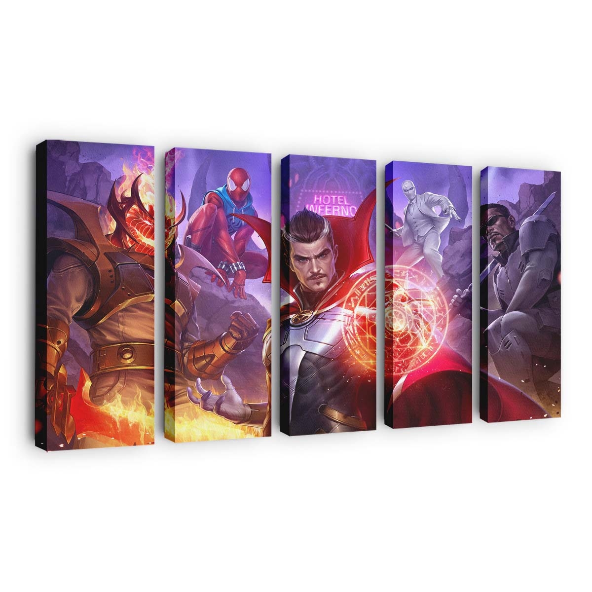 Marvel Future Fight 2020 Leinwandbild - Wanddeko