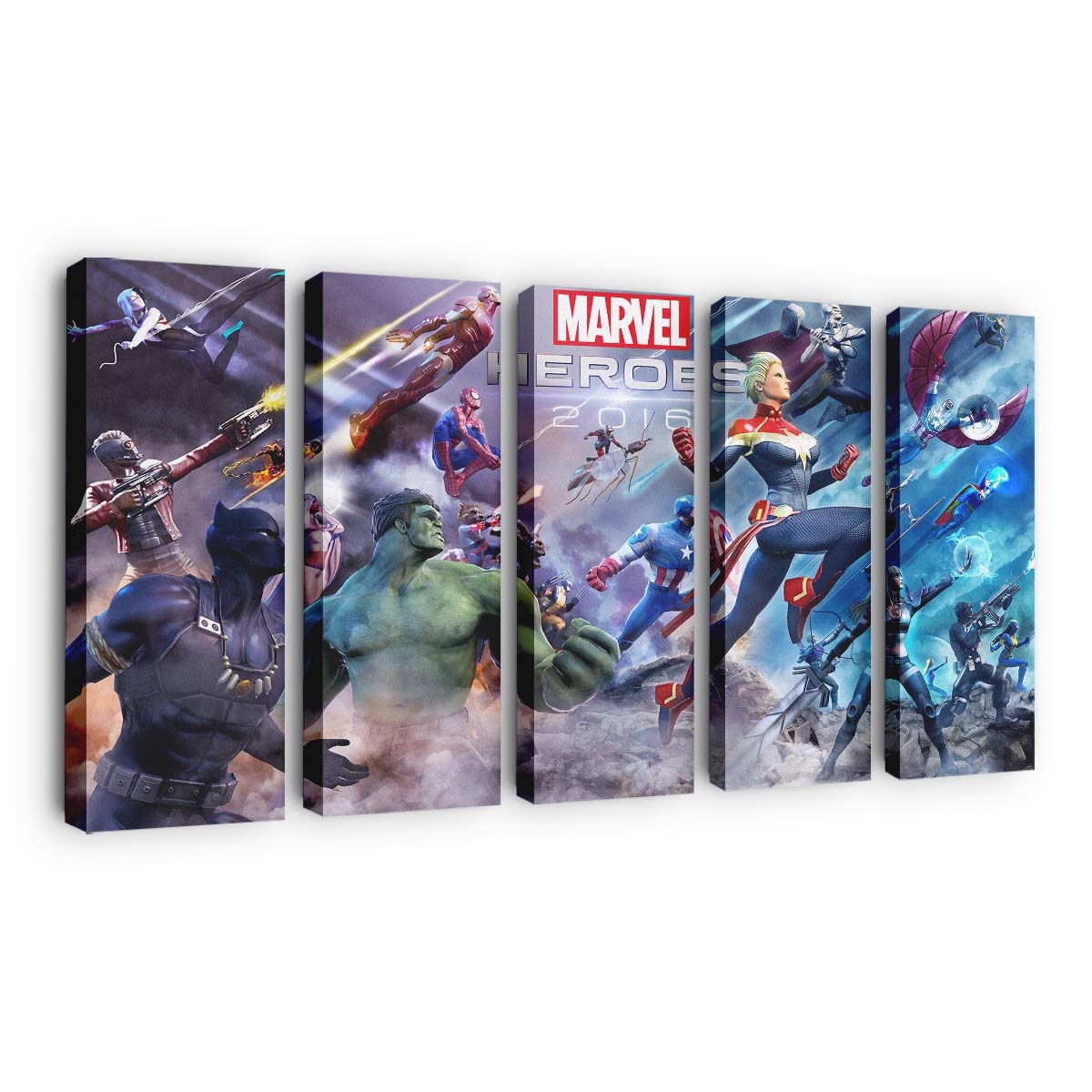 Marvel Heroes 2018 Leinwandbild - Wanddeko