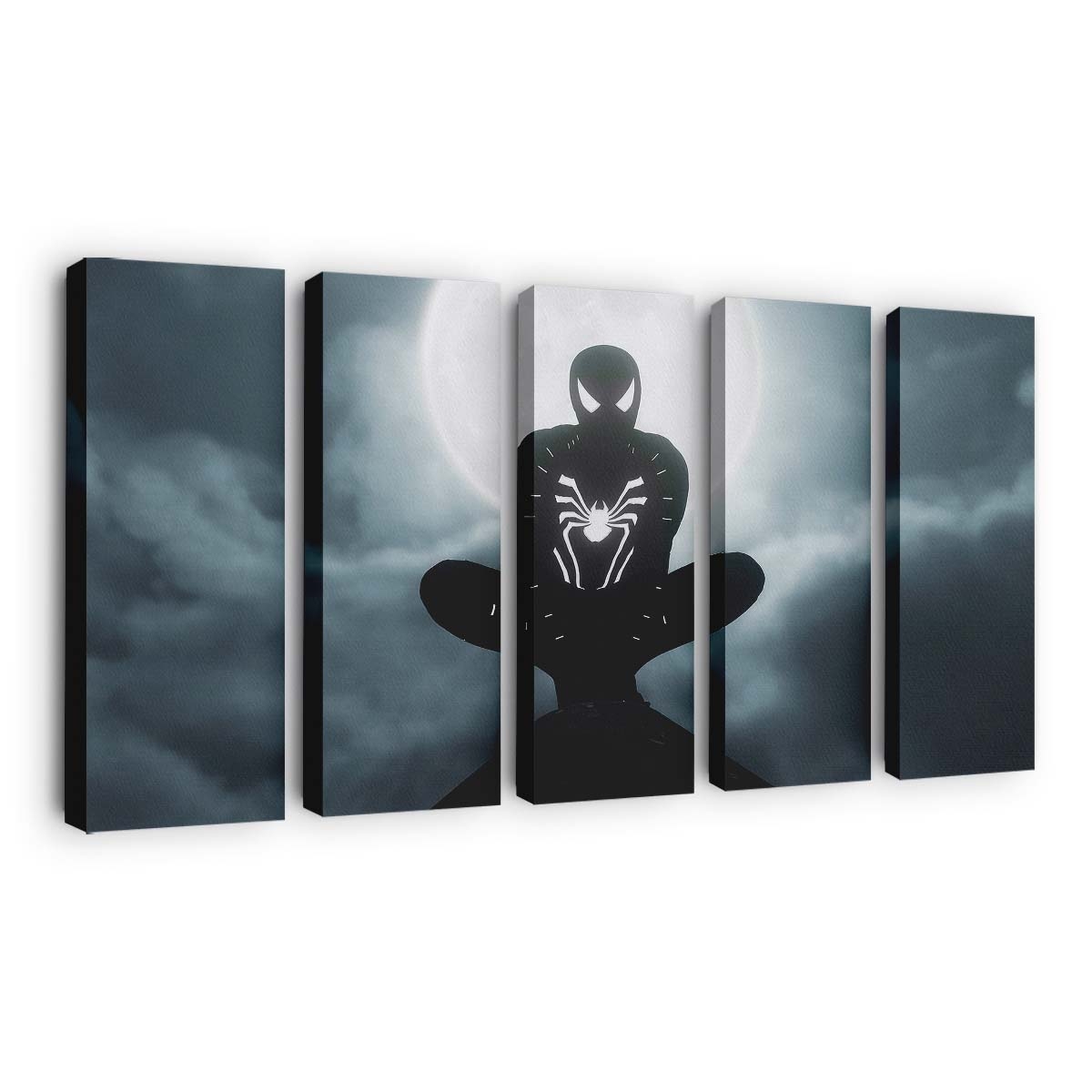 Marvels Spider Man Remastered Night Interval Leinwandbild - Wanddeko
