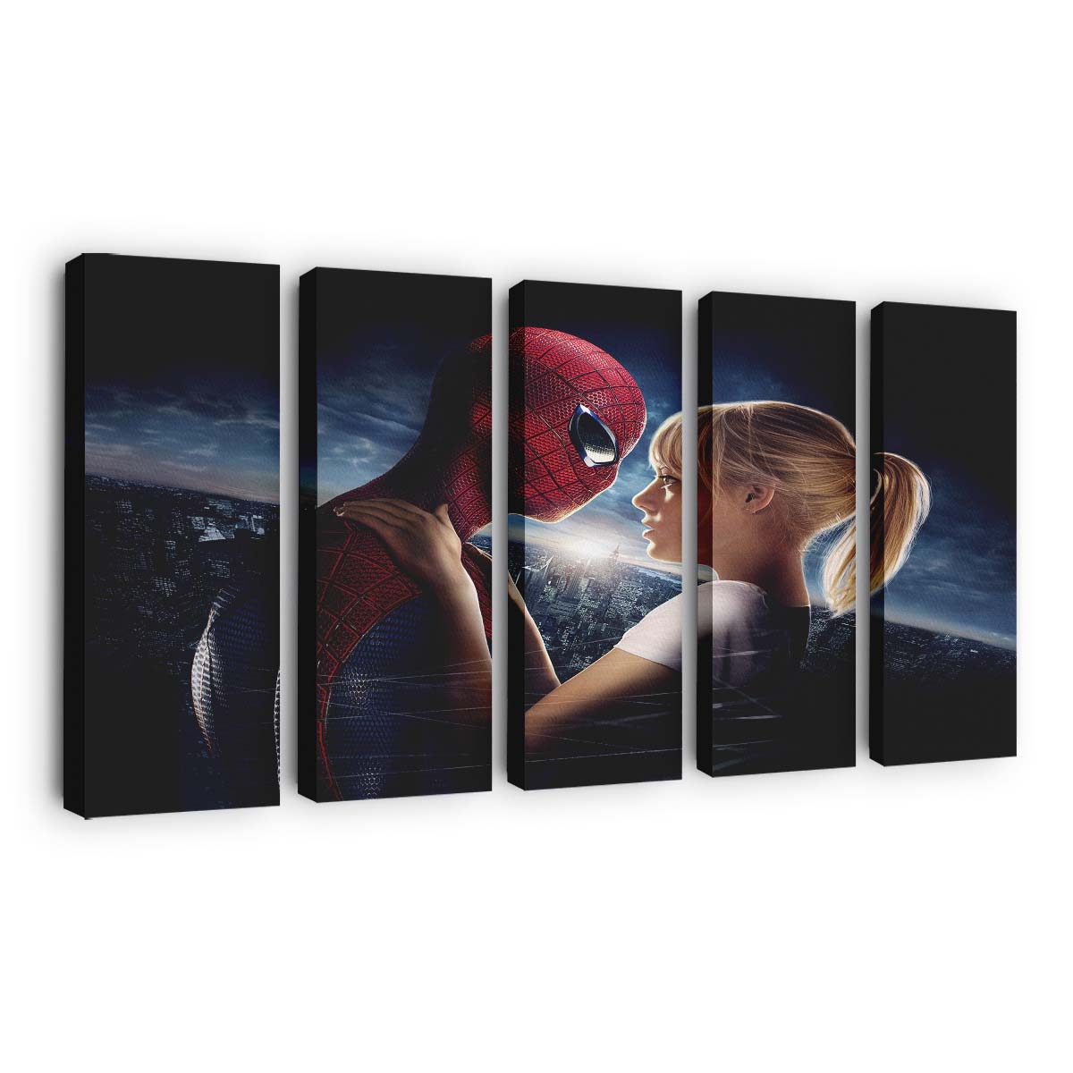 Mary Jane Watson und Spider Man Leinwandbild - Wanddeko