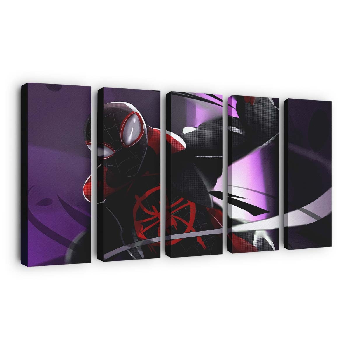 Mighty Marvel Miles Morales Leinwandbild - Wanddeko