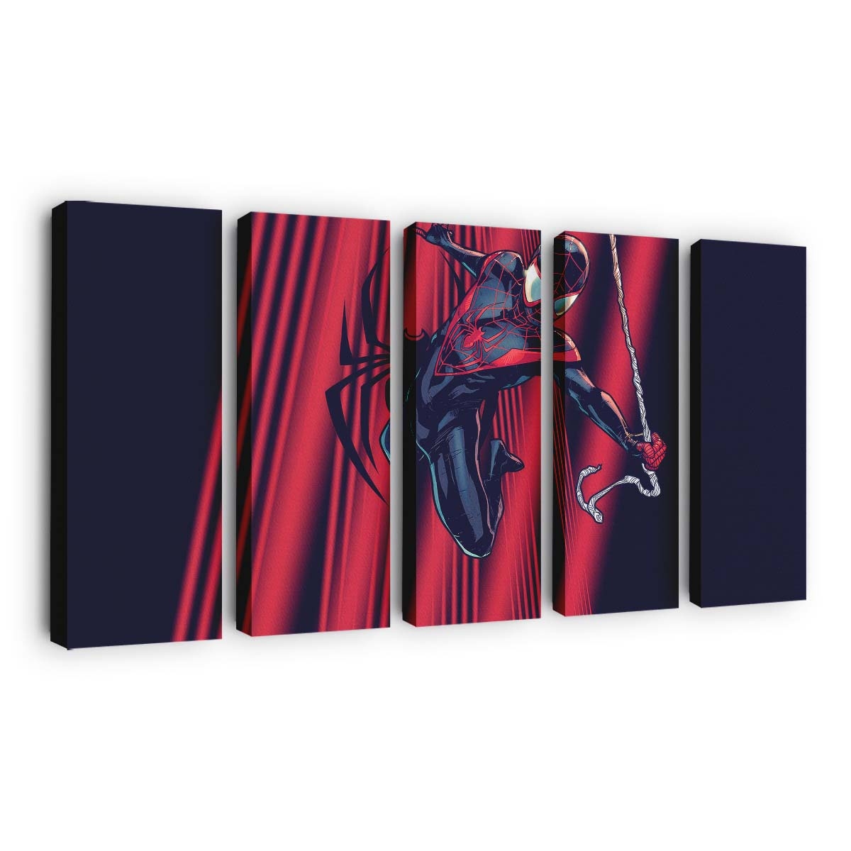 Miles Morales künstlerisches Marvel Leinwandbild - Wanddeko