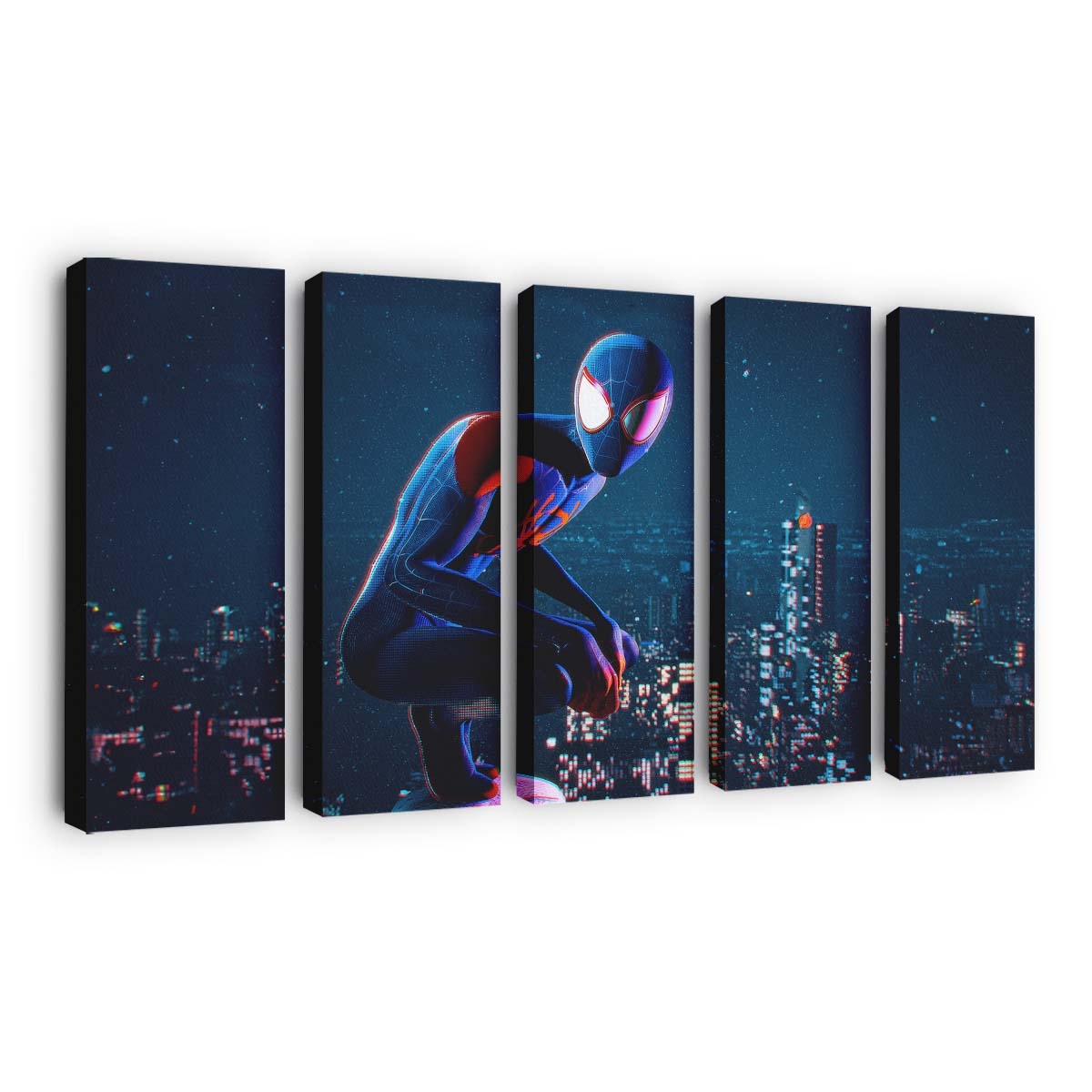 Miles Morales Marvels Spider Man Leinwandbild - Wanddeko