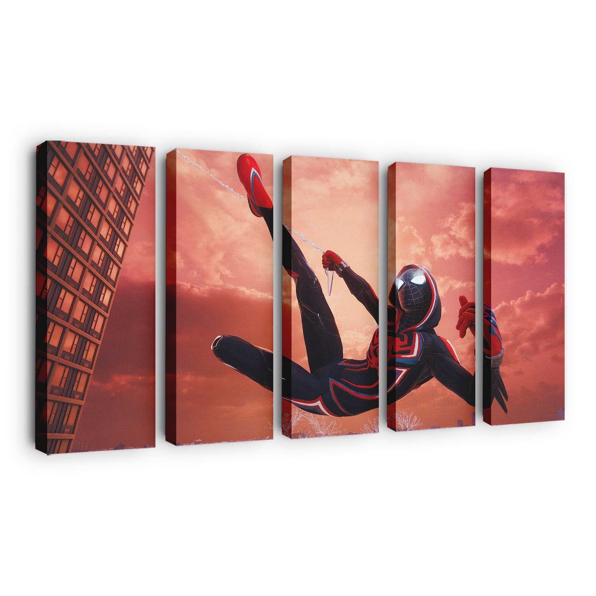 Miles Morales 2021 Leinwandbild - Wanddeko