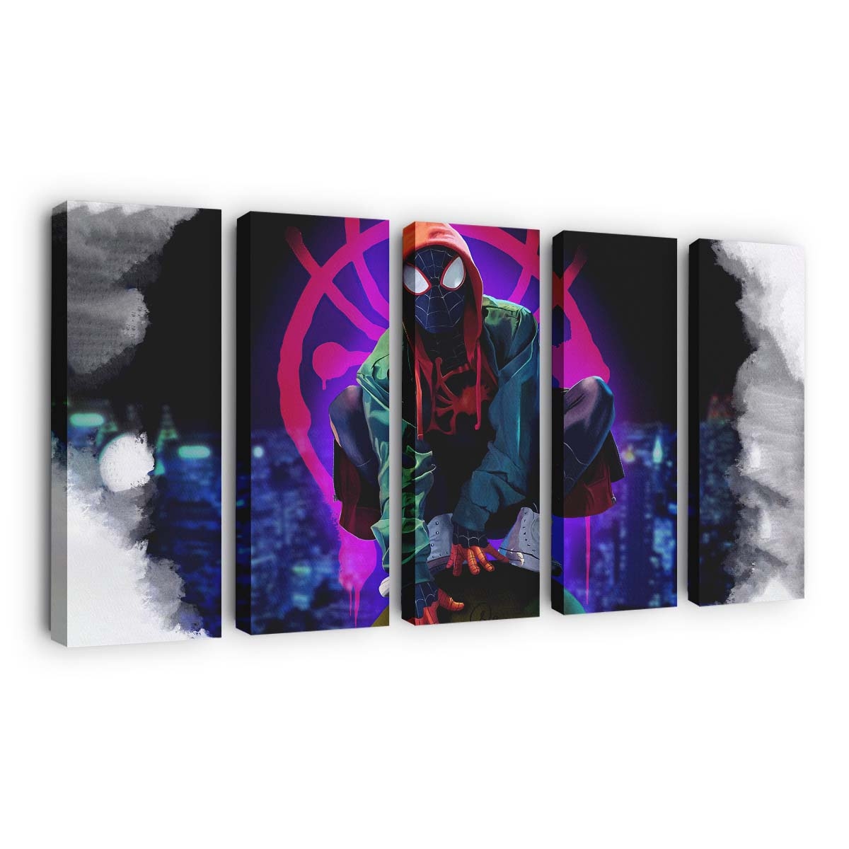 Miles Morales Spider Man 2 Leinwandbild - Wanddeko