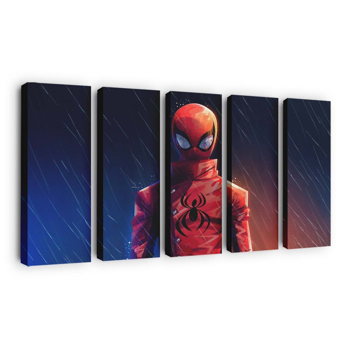 Miles Morales mit Spider Jacke Leinwandbild - Wanddeko