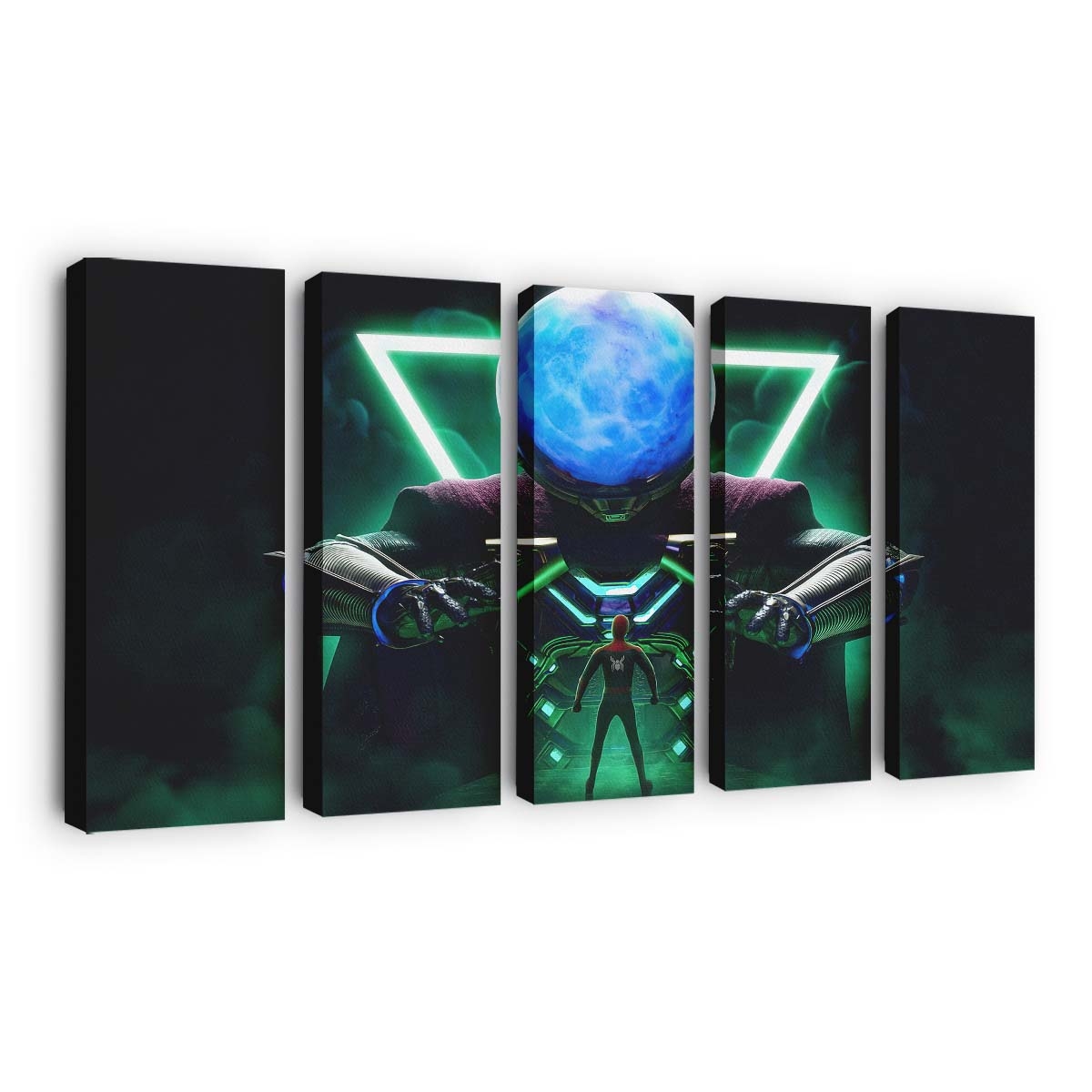 Mysterio Spider Man Leinwandbild - Wanddeko