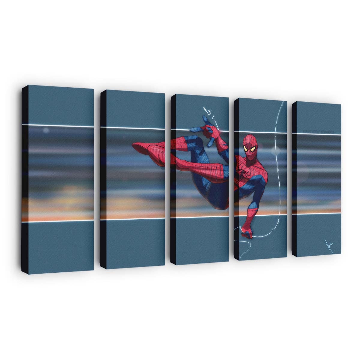 Spider Boy Leinwandbild - Wanddeko