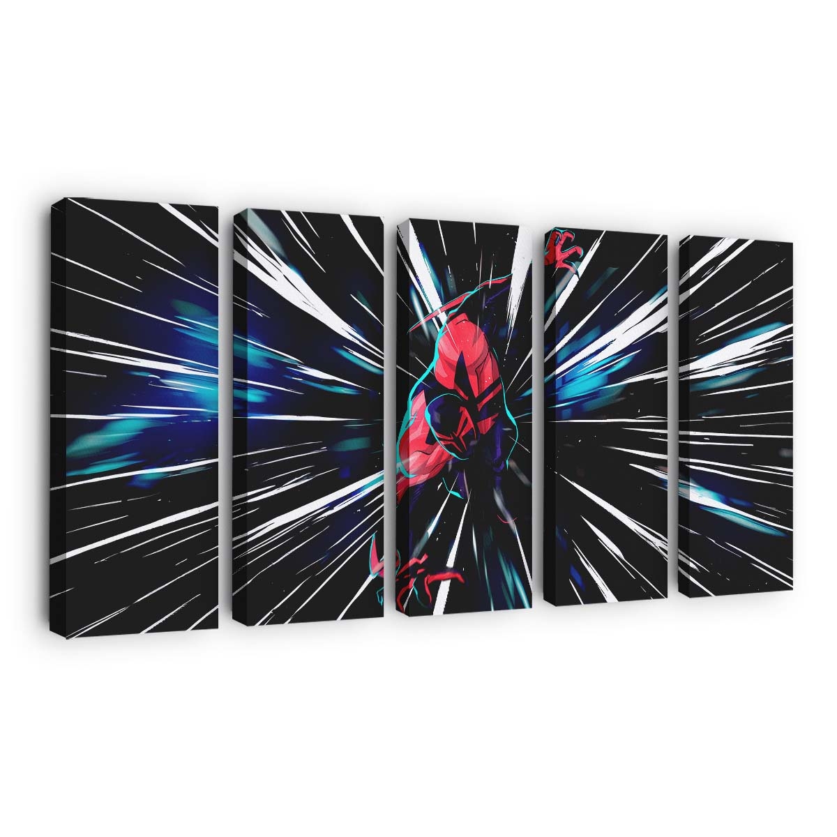 Spider Man 2099 – Zukünftige Spinne Leinwandbild - Wanddeko