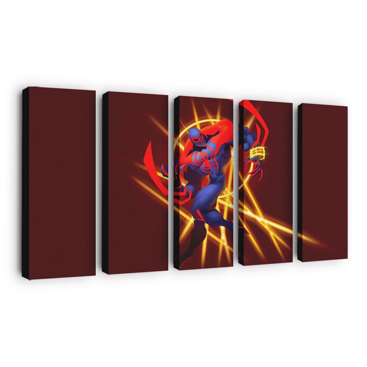 Spider Man 2099 – Futuristische Eleganz Leinwandbild - Wanddeko