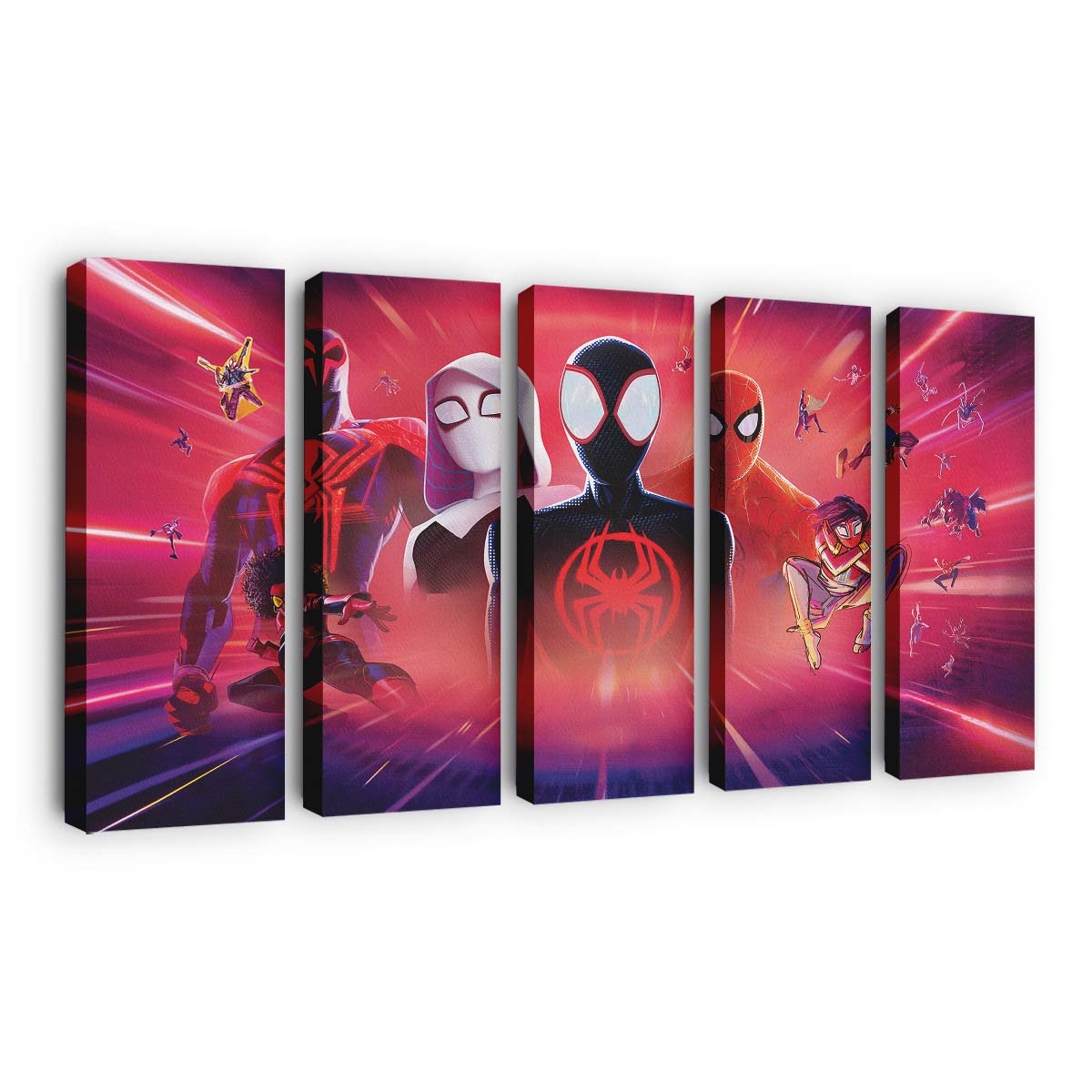 Spider Man: Across the Spider Verse Leinwandbild - Wanddeko