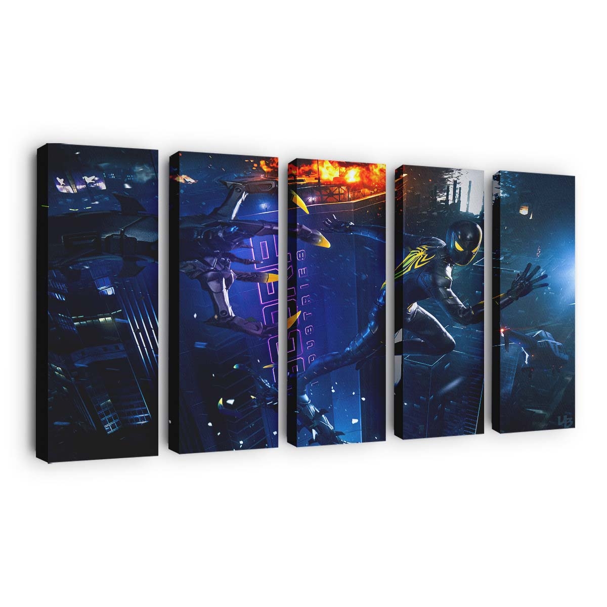 Spider Man Anti Ock Anzug 2 Leinwandbild - Wanddeko