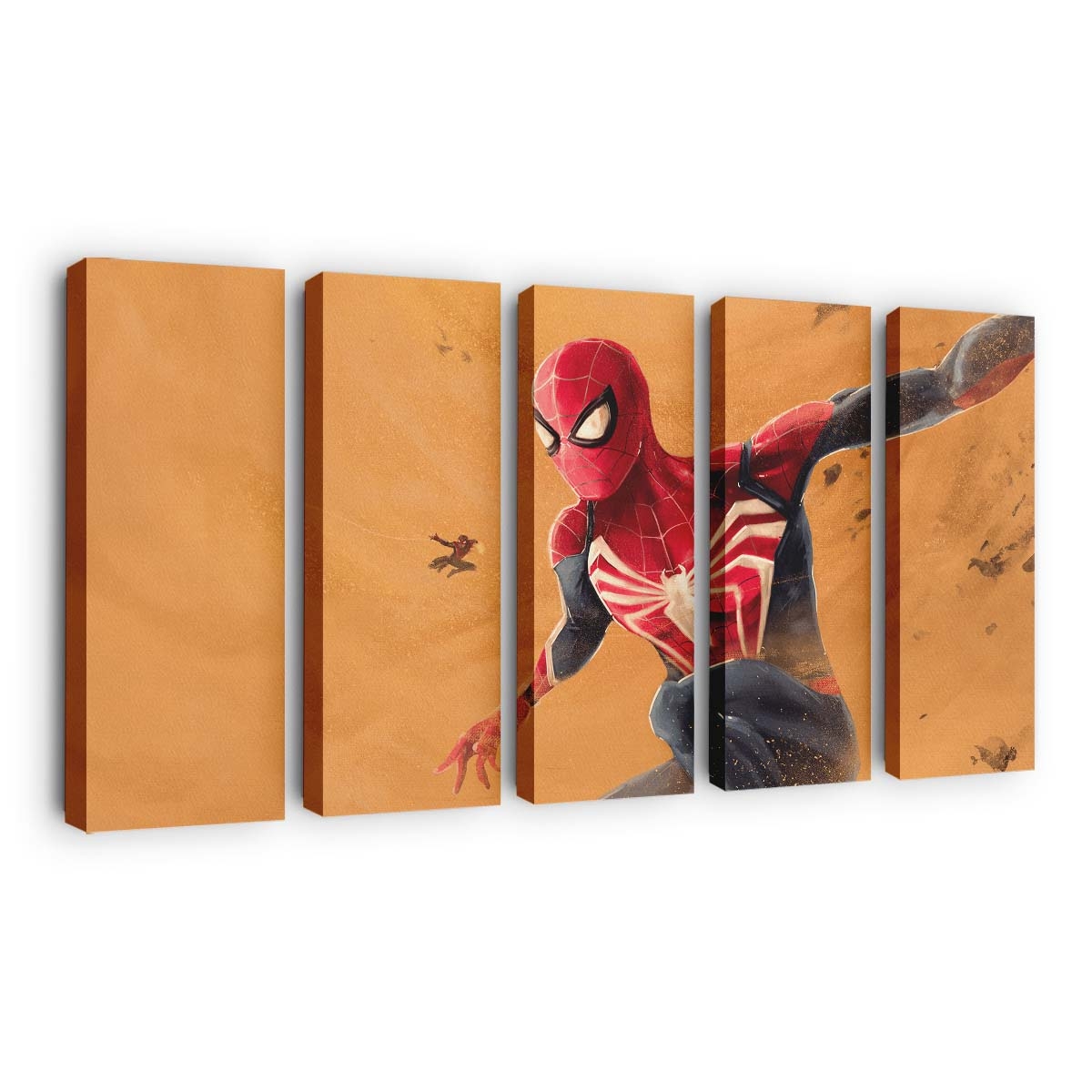 Spider Man Fan Kunstwerk Leinwandbild - Wanddeko