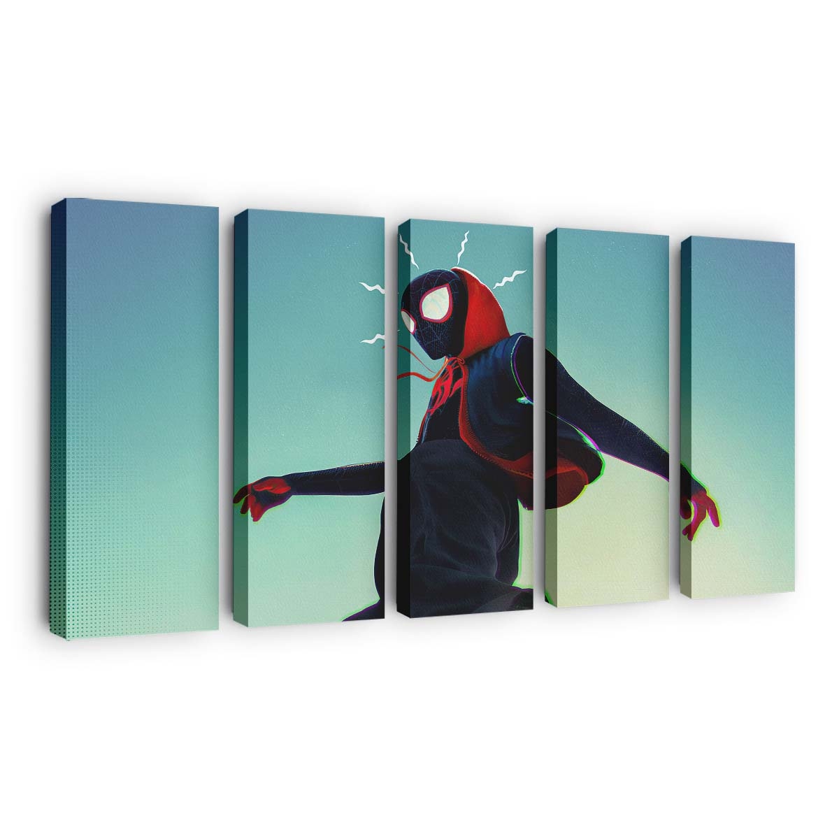 Spider Man Into The Spider Verse 2 2 Leinwandbild - Wanddeko