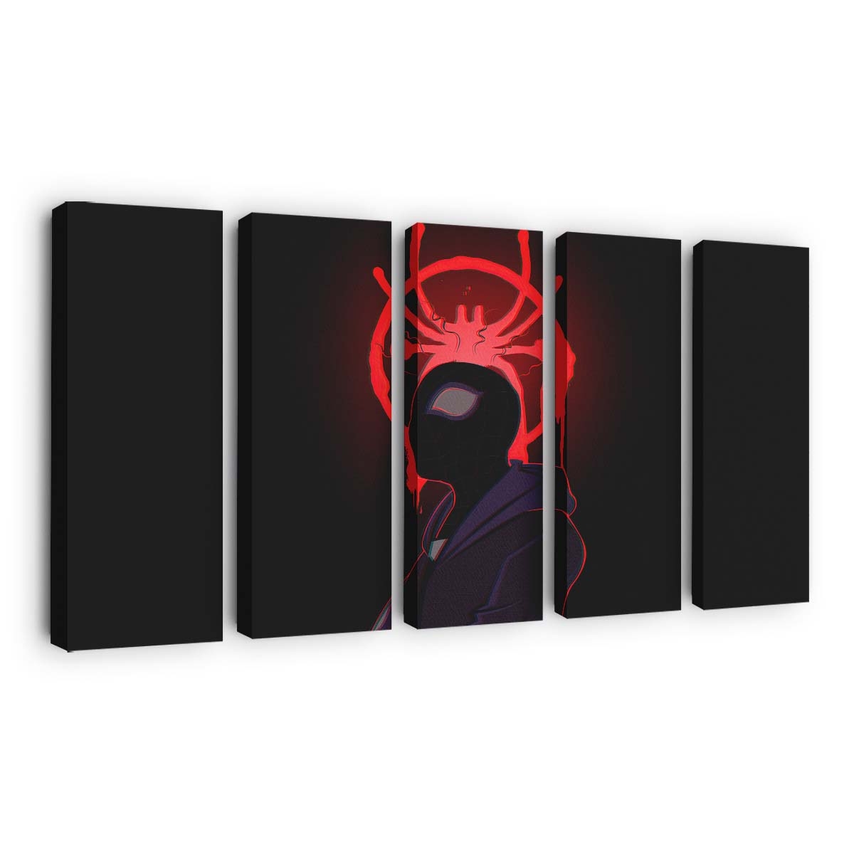 Spider Man Miles Looking Up 2020 Leinwandbild - Wanddeko