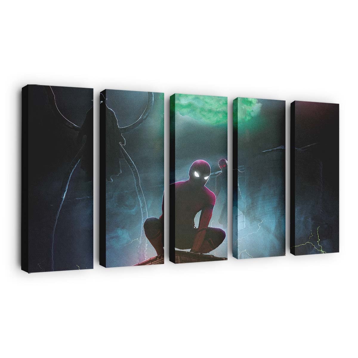 Spider Man: No Way Home Concept Art Leinwandbild - Wanddeko