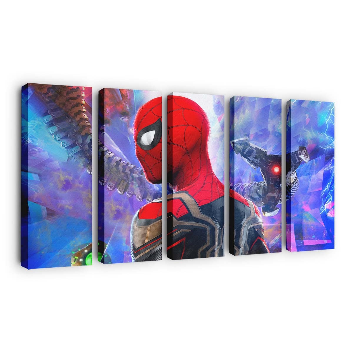 Spider Man: No Way Home Empire Poster Leinwandbild - Wanddeko