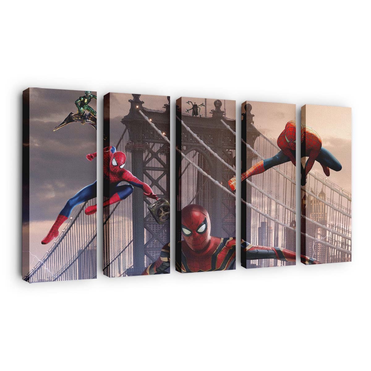 Spider Man: No Way Home Fan Art 2 Leinwandbild - Wanddeko