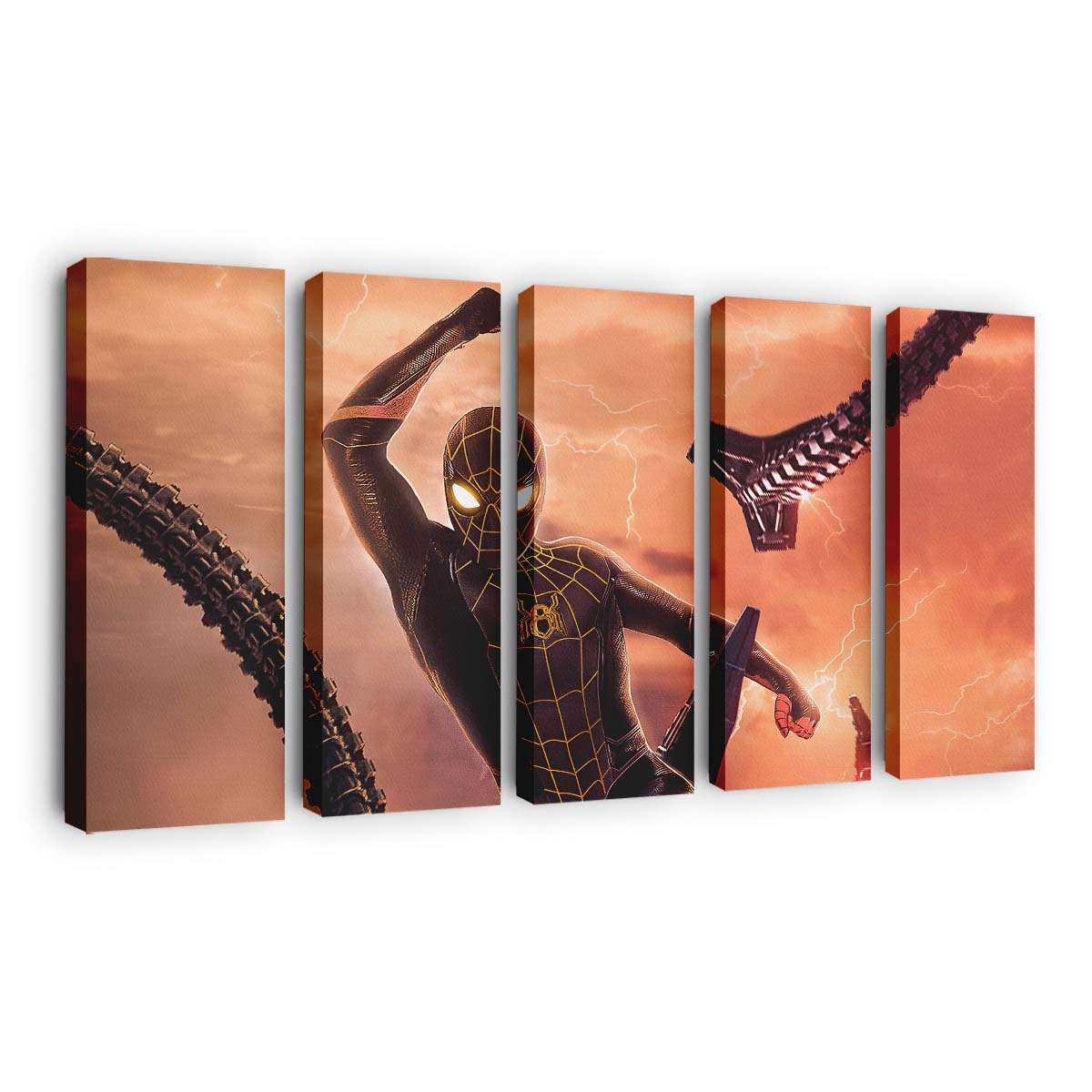 Spider Man: No Way Home Marvel Fan Art Leinwandbild - Wanddeko