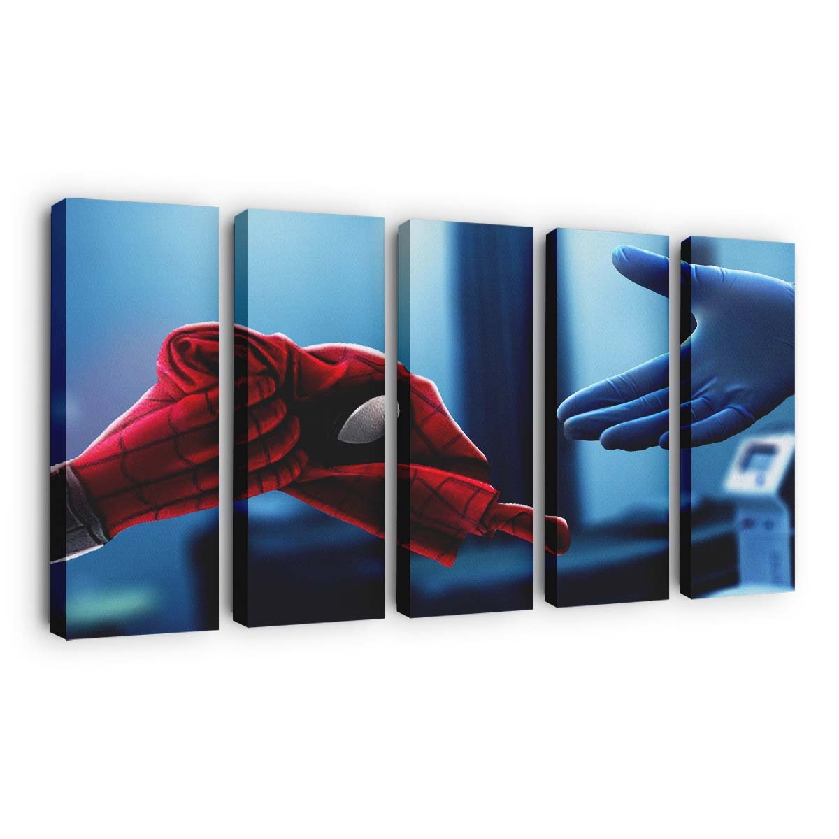 Spider Man Aufgabe Meine Maske Leinwandbild - Wanddeko