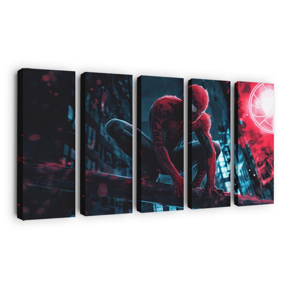 Spider Man Der Noir Leinwandbild - Wanddeko