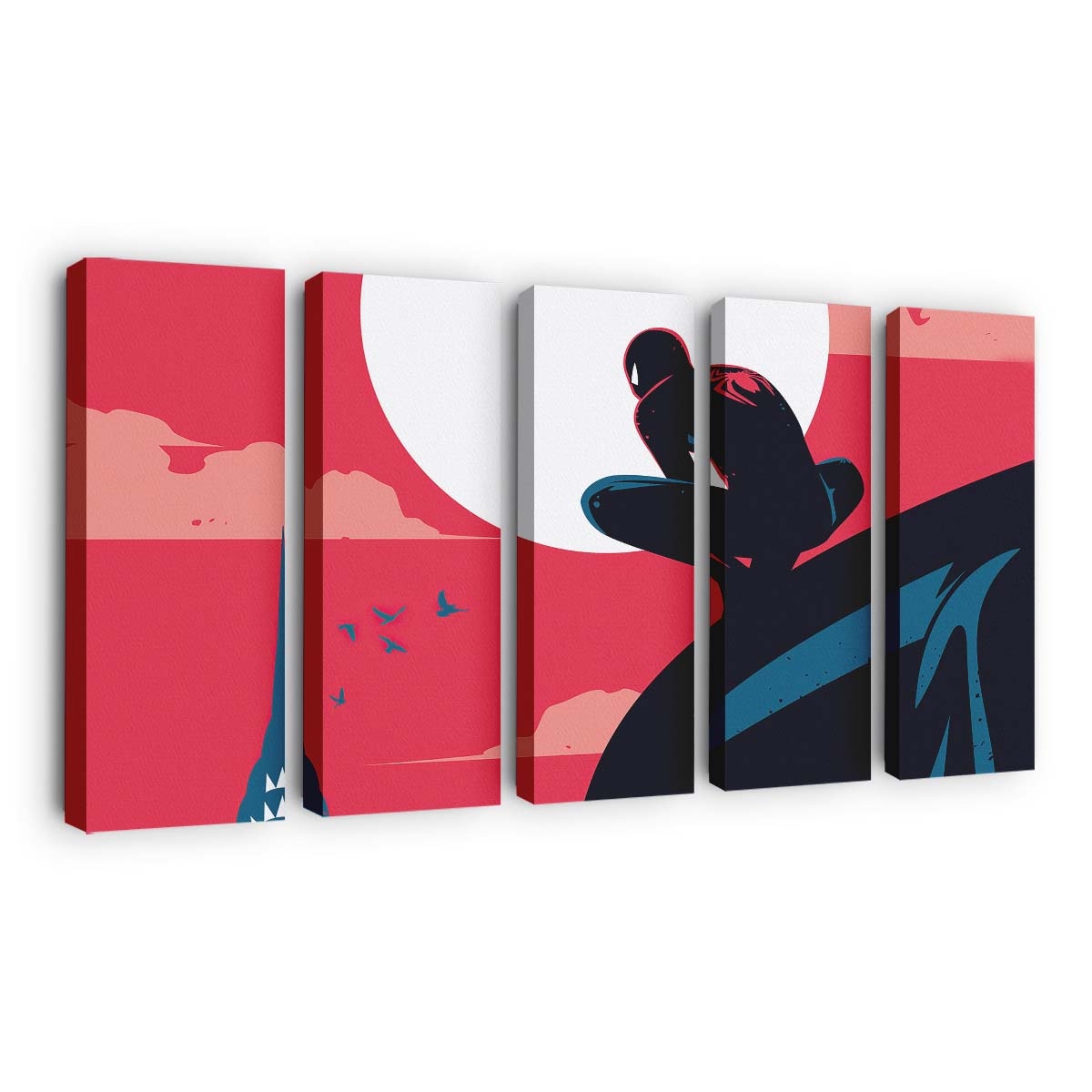 Spider Man Trilogie Leinwandbild - Wanddeko