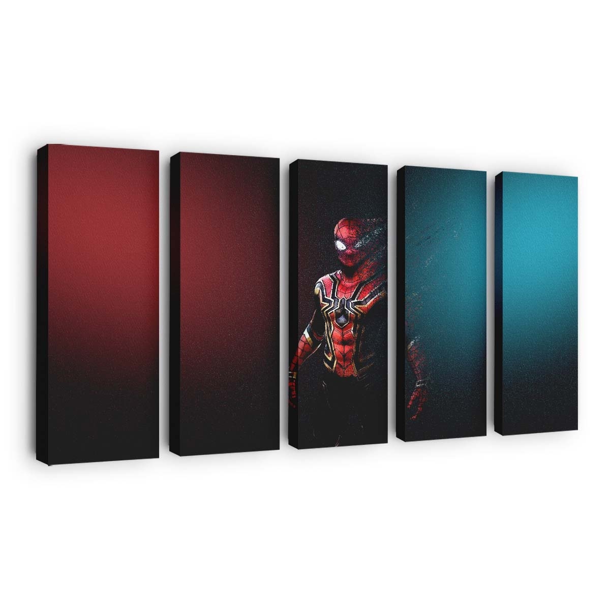 Spider Man verwandelt sich in Staub Leinwandbild - Wanddeko