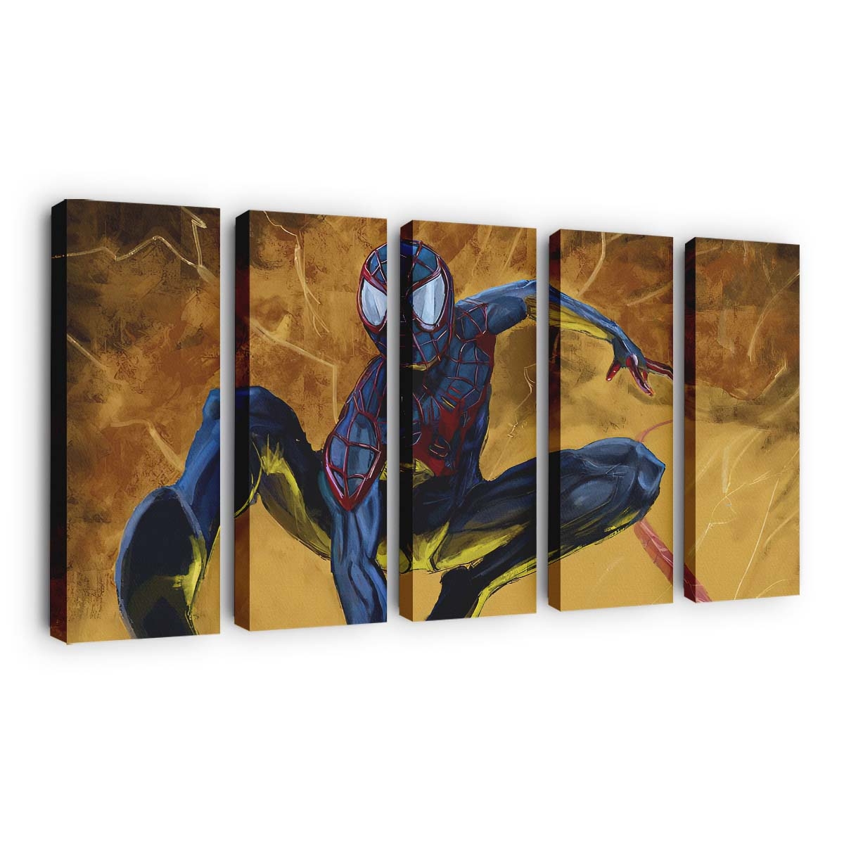 Spider Man gegen Venom Leinwandbild - Wanddeko