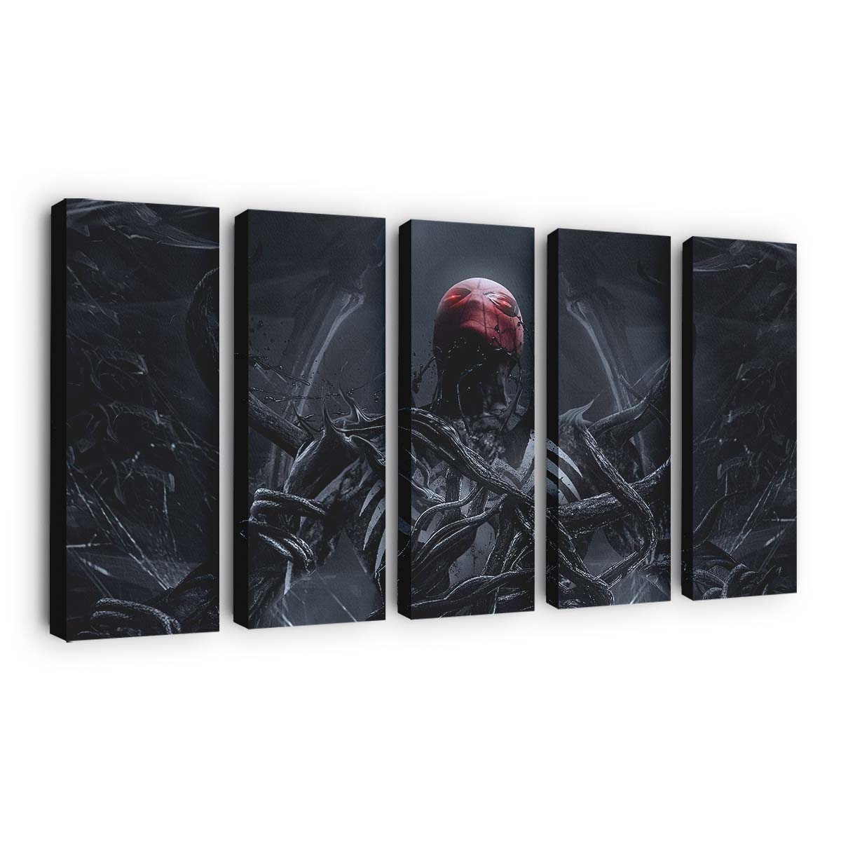 Spider Man Venomized Leinwandbild - Wanddeko