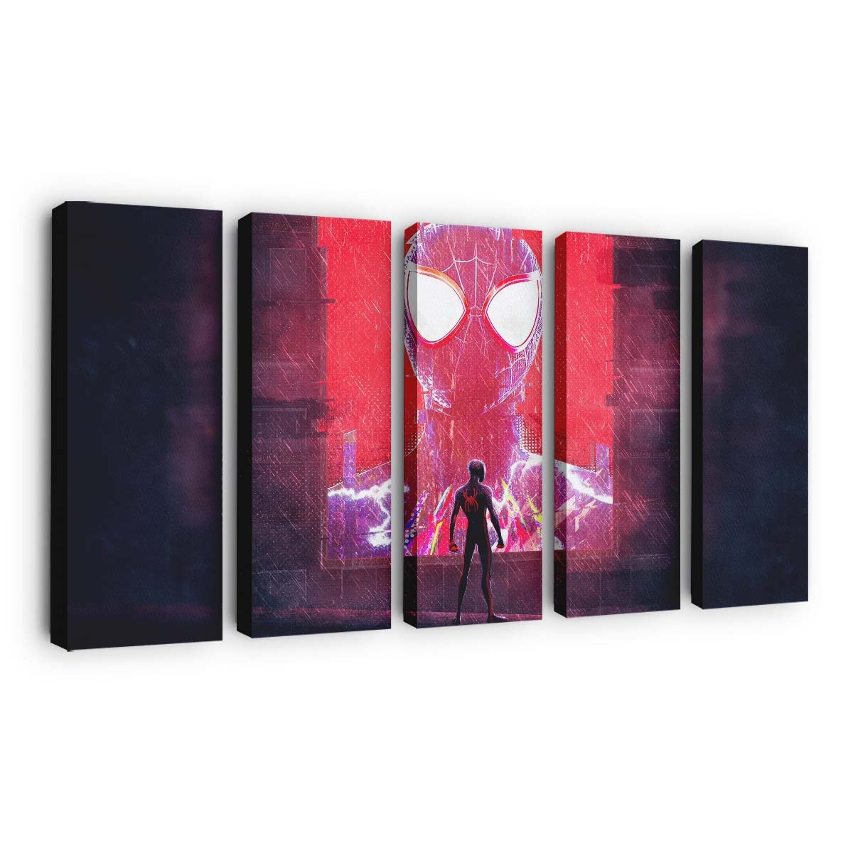 Spider Man gesucht Leinwandbild - Wanddeko